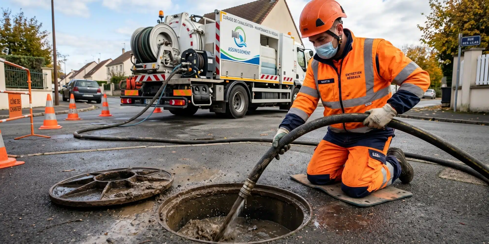 Curage de canalisation